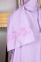 Women's Zip-Up One-Piece Leaf Embroidered Prayer Dress - 4