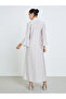 Women Cream Sequin Embellishment Jalabiya - 5