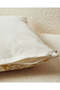 Yellow Embroidered Cushion - 3