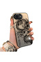 iPhone 16E Compatible Hard Acrylic Back Silicone Edge Lens Protection Case