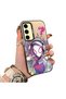 Samsung Galaxy S24 Fe Compatible Spiderman Couple Case Acrylic Back Silicone Edge Protection