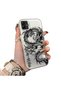 Samsung Galaxy A03/A04E/A04 Compatible Hard Acrylic Back Silicone Edge Lens Protection Case