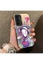Samsung Galaxy A54 Compatible Spiderman Couple Case Acrylic Back Silicone Edge Protection - 2