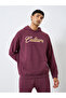 Men Purple Printed Hoodie and Joggers Co-Ords - 2