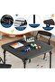 3-Piece Folding Kids Table and Chairs Set Activity Table, for Home, Crafts, Snack Time, Homework - 8
