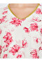 Women Floral Printed A-Line Jalabiya - 4