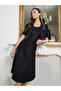 Women Jacquard Midi Dress and Embellished Jacket Set - 2
