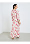 Women Floral Printed A-Line Jalabiya - 5