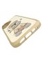 Compatible with iPhone 16 |   3D Dog Embroidery Embellished Case with Chain and Glasses Detail - 3