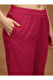 Women Red Floral Embroidered Kurta and Pants Set - 5