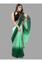 Light Green Colored Georgette Saree & Blouse PMM11003 | Light Green - 6