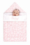 Baby Girl Full Zippered Envelope Swaddle 11598 - 2