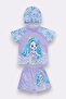 Girl's Shark Patterned Swimsuit Set 12458