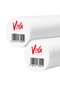 Viva Disposable Non-Woven Bed Cover Roll White 50 sheets - 3