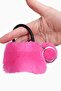 Pink Feather Keychain |   Gift Option: Stylish Design Bag Ornament - 3