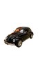 Nostalgic Beetle Vosvos Toy Car - 17cm Large Size - with Sound, Light, and Friction - Black Model - 2
