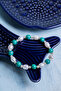 Certified Turquoise - Pearl (8m) Natural Stone Bracelet - 2