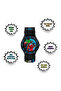 Marvel Avengers Black Printed Fabric Strap Watch - 4
