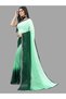 Light Green Colored Georgette Saree & Blouse PMM11003 | Light Green - 3
