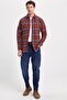 Men's Slim Fit slim fit checkered winter lumberjack shirt - 3