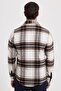 Men's Slim Fit slim fit checkered winter lumberjack shirt - 6