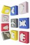 Eva Sponge Printing Set 10 Pieces Double-Sided Square 1 Pack 20 Types of Printing Eva Shaped Sponge Paint Stamp Arrow - 2