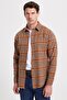 Men's Slim Fit slim fit checkered winter lumberjack shirt - 7