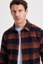 Men's Slim Fit slim fit checkered winter lumberjack shirt