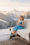 Frozen Frozen Elsa Costume Blue Front Short Back Long Dress Girl Child Outfit - 2