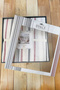 Natural Striped 4-Piece Boxed Double Duvet Cover Set - 2