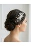 Bridal Hair Accessory with Pearls and Crystal Stones - Wedding & Engagement Hairpin - Handmade Hair Comb - 4