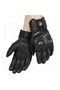 Motorcycle Gloves Black Racing Full Protection Leather Biker Gloves - 3