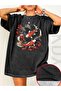 Unisex Oversized T-Shirt - Acid Washed 100% Cotton Casual Model