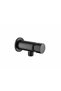 Urinal tap with timer, modern design, matte black - 3