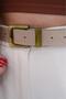 Antique Buckle Suede Belt Trouser Belt Dress Belt Shirt Belt Coat Belt - 3