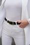 Antique Buckle Suede Belt Trouser Belt Dress Belt Shirt Belt Coat Belt - 2