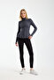 Peplum Cut Hijab Sports Jacket – Zippered & Finger-Looped - 4