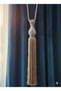 Mink Colored Ceiling Tie-Down Curtain Ornament Curtain Tassel Background Curtain Gathering Cord Curtain Bracket - 2