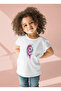 Fish Printed Cotton Crewneck Girls' T-Shirt