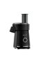 6-in-1 Electric Salad Maker, 200W Food Processor, 900ml, Steel Blades, One-Knob Control, Black