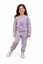 Girl's Tracksuit Set Sweatshirt Bottom Cotton Two-Thread Casual Combination 3-4-5-6-7-8-9-10 Years Old - 5