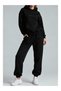 Comfortable Fleece Two-Piece Set for Women - Casual Hoodie & Pants - 2