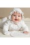 0-3 Months Baby Girl "Silvery Bird" Embroidered 100% Cotton Set of 5 - 2