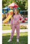 Girl's Tracksuit Set Sweatshirt Bottom Cotton Two-Thread Casual Combination 3-4-5-6-7-8-9-10 Years Old - 3