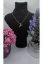 Y Letter Balloon Steel Necklace - Gold & Silver Color Options 45cm Stainless & Tarnish Resistant - 2