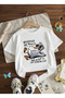 Duck Printed 100% Cotton Bicycle Collar Premium Tshirt for Kids