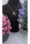 Letter t Balloon Steel Necklace - Gold & Silver Color Options 45cm Stainless & Tarnish Resistant - 2