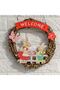 Welcome Rabbits Easter Decorative Wreath 28cm - 2