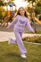 Girl's Tracksuit Set Sweatshirt Bottom Cotton Two-Thread Casual Combination 3-4-5-6-7-8-9-10 Years Old - 4