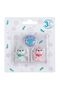 Eraser with 3D Paw & Cat Pattern 3cm - 3pcs - 2